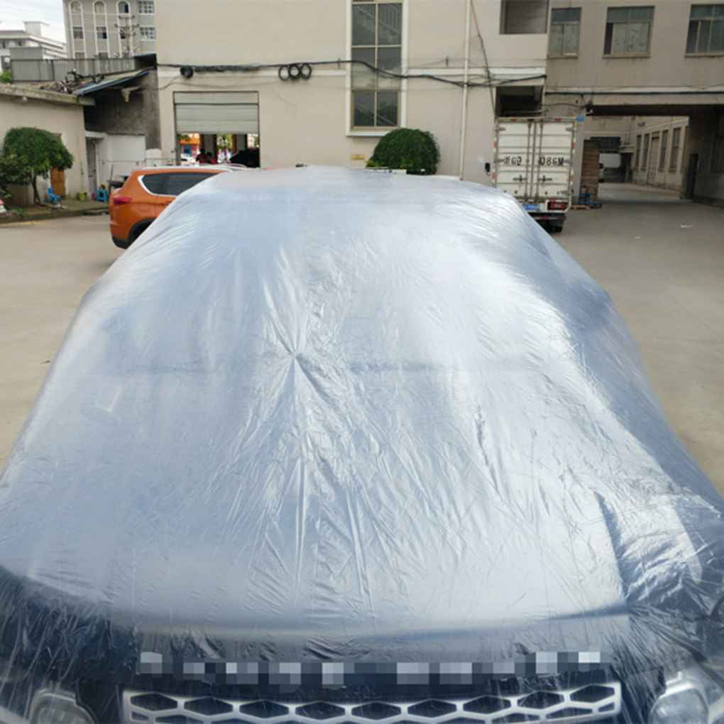 Boyijia Dustproof Waterproof Car Cover Clear Plastic Universal