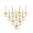 thumbnail image 2 of 10PCS 25MM Wool Felt Polishing Buffing Drill Grinder Wheel Brushes With Handle For Rotary Tool, 2 of 5