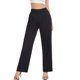 thumbnail image 2 of Pantalones anchos casuales para mujer, pantalones anchos para mujer, pantalones largos con piernas anchas, pantalones anchos plisados para mujer, rendimiento de primera categoría, 2 of 2