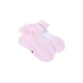 thumbnail image 2 of Faithtur Lace Princess Socks Cotton Breathable Mesh Ruffled Short Stockings Solid Color Frilly Ankle Cute Hose for Baby Girls, 2 of 8