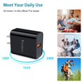 thumbnail image 4 of Cargador rápido 3.0 cargador de pared para Samsung Galaxy A32 A52 A17 S25 A16 A51 A71 S21 A14 A13 A11 A20 A50 A12 S24 S23 S22 Ultra 5G S20 A15 Note 20 S10 S9 LG Stylo Adaptive Block Cube+cable USB tip, 4 of 7