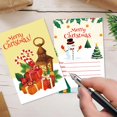 thumbnail image 4 of Clearance&nbsp;Sale!! 80 Pcs Tree Christmas Cards Merry Christmas Greeting Cards Happy Holiday Notecards With Envelopes, 4 of 7