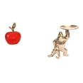 thumbnail image 1 of Estatua Escultura de fruta artificial Figura de cerámica Colección de decoración del hogar Bandeja para servir Adorno Hecho de material cerámico durad, 1 of 8