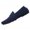 Dark Blue, variant on Summer Mens Slip-On Peas Shoes Wild Suede Comfortable Casual Breathable Shoes