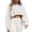 White, variant on Womens T Shirts Graphic Solid Color Crew Neck Swea Short Sleeve Sports Bottoming Knitted Sweater Long Sleeve Tshirts Tops