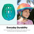 thumbnail image 4 of Schwinn Classic Toddler Bicycle Helmet, Ages 3 - 5, Blue and Green, 4 of 7