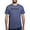 Heather Blue, variant on - I'm Retired There's A Nap For That T Shirt - Mens Tri-blend T-Shirt