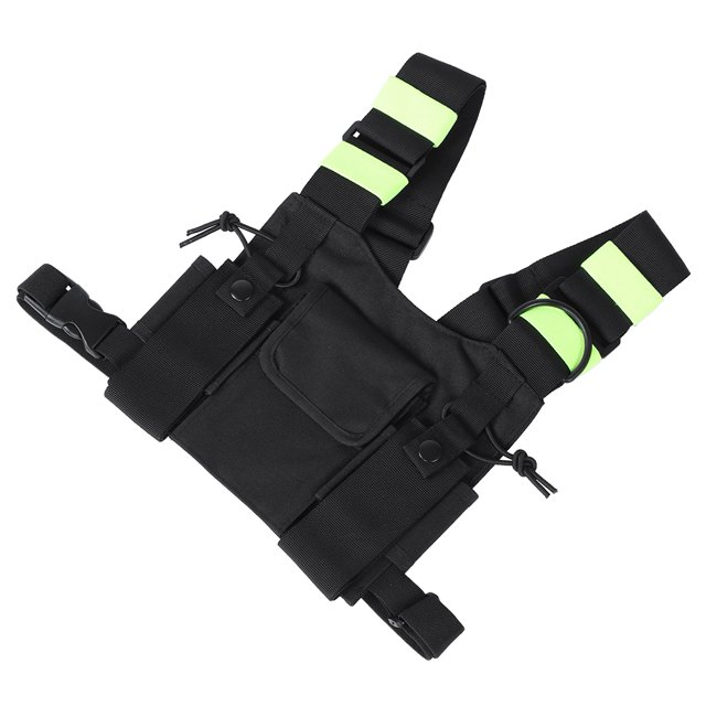 Chest Harness Front Pack,Yellow Reflective Band Chest Chest Harness Front Pouch Chest Harness Pack Finest Materials