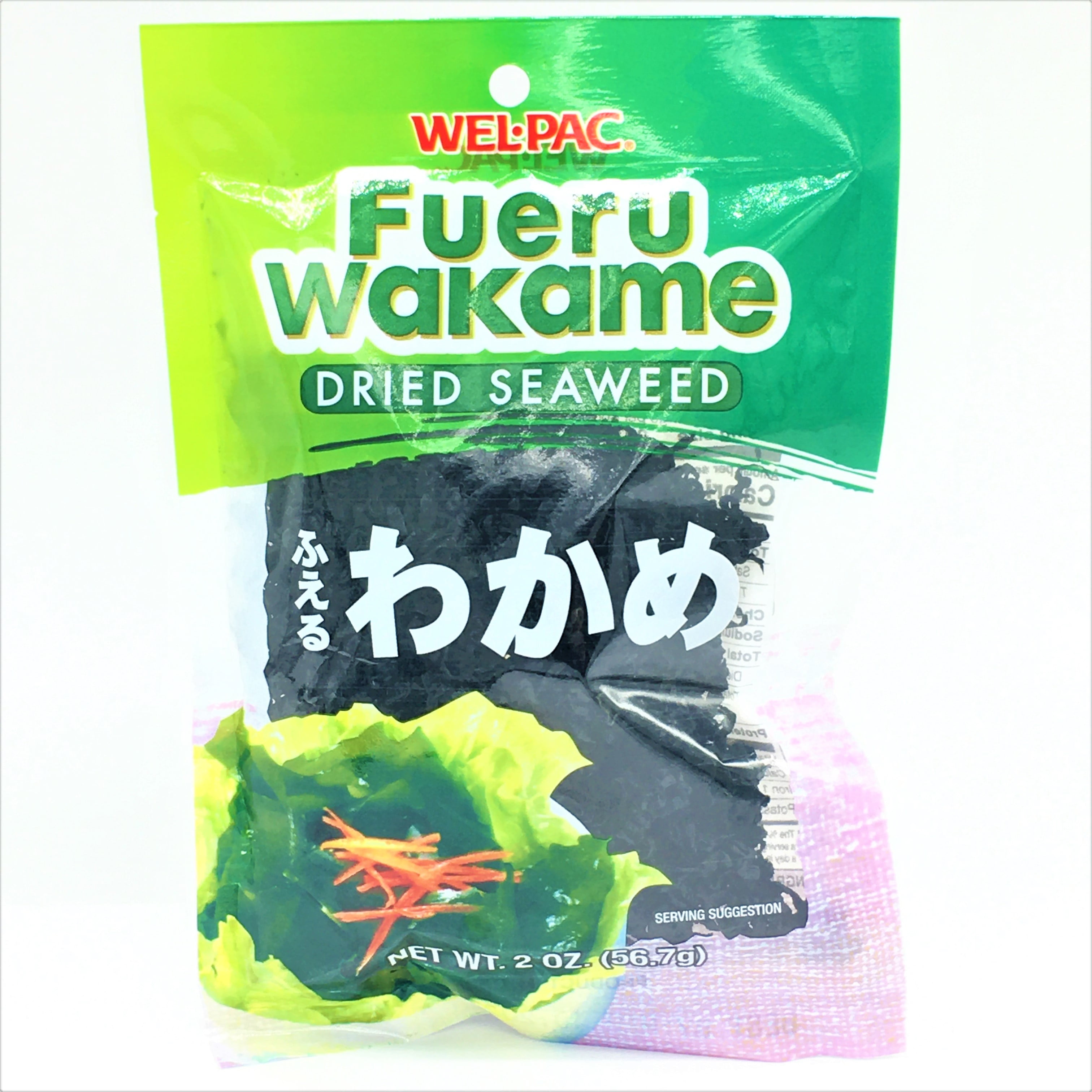 WELPAC Fueru Wakame Dried Seaweed 2 oz