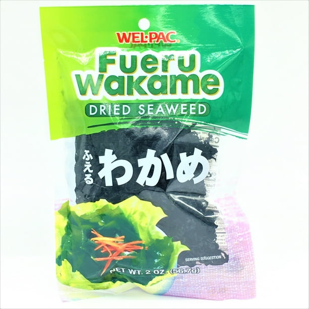 WELPAC Fueru Wakame Dried Seaweed 2 oz