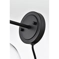 thumbnail image 5 of Living District Wesson 1-Light Metal Plug-in Wall Sconce in Black/Clear, 5 of 5