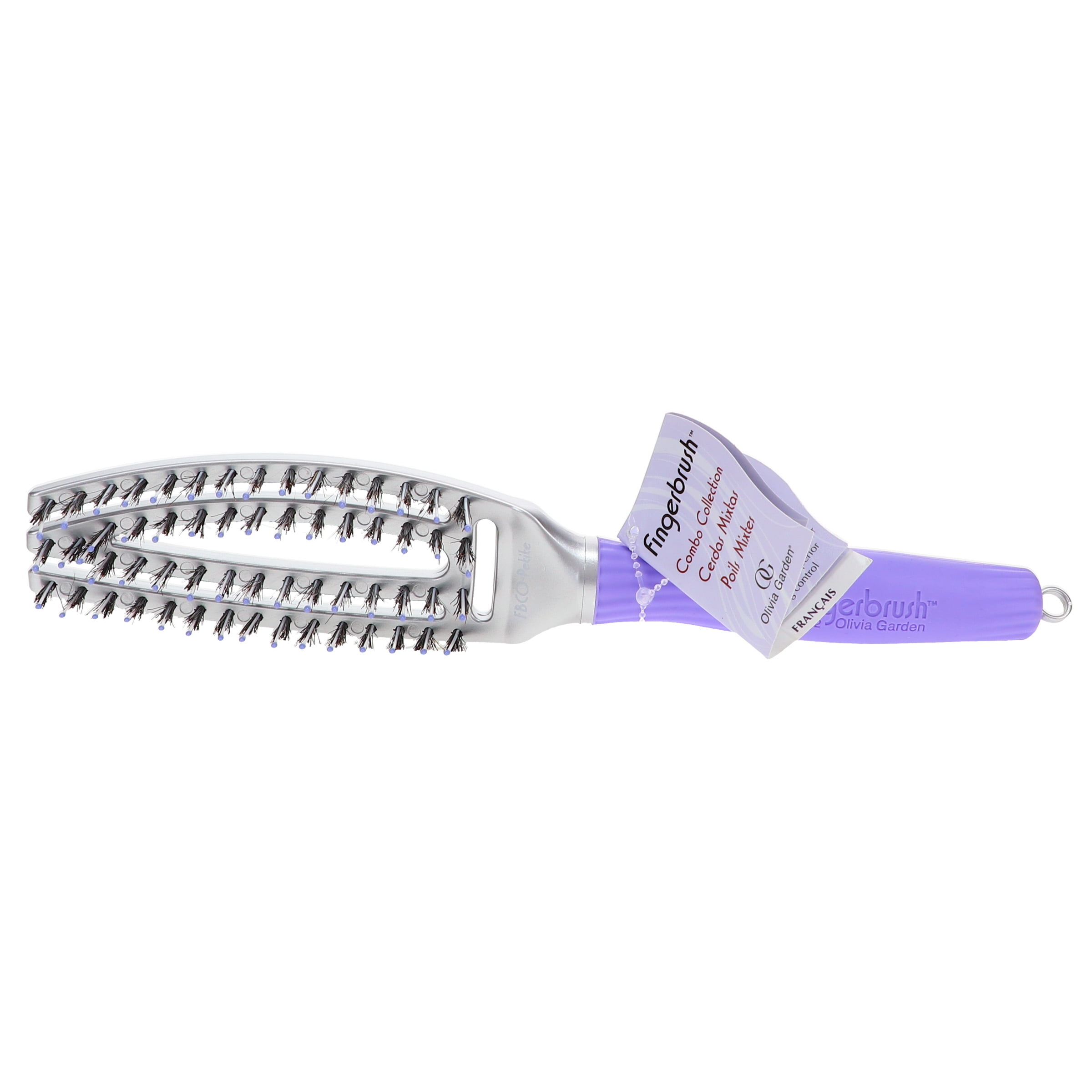 Olivia Garden Fingerbrush Curved & Vented Paddle Brush Petite | Haarbürsten