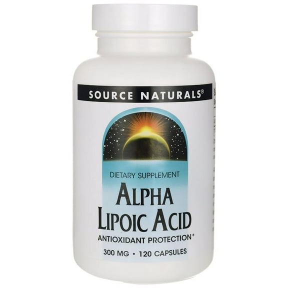 Source Naturals Alpha Lipoic Acid 300mg, 120 Capsules