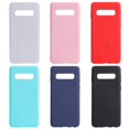 thumbnail image 2 of Simple Slim Matte Soft TPU Back Cover Case For Samsung Galaxy S10 E S10 Plus S10E S10 5G Soft TPU Phone Case, 2 of 5