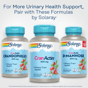 Solaray Cranactin Cranberry AF Extract Capsules, 400 mg, 120 Count