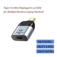 thumbnail image 3 of Type-C to Mini DP Adapter USB C to Mini Display Port Converter for 3 8K 4K 60Hz MDP for Pro 2020, 3 of 5