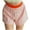 Z001-Orange, variant on Bermuda Shorts for Women Cute Soft Plaid Print Button Front Pajama Bottoms Sleepwear Summer Flowy Shorts S-XL