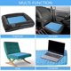 thumbnail image 4 of Dog Cooling Mat100*70cm), Cooling Mat Silver Ice Mat, Breathable Mesh Ice Silk Self Ventilating Pet Mat Pad Cushion For Small And Medium Dogs Or Cats, 4 of 5