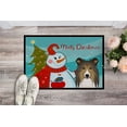 thumbnail image 2 of Carolines Treasures BB1862JMAT Snowman With Sheltie Indoor & Outdoor Mat- 24 x 36 in., 2 of 4