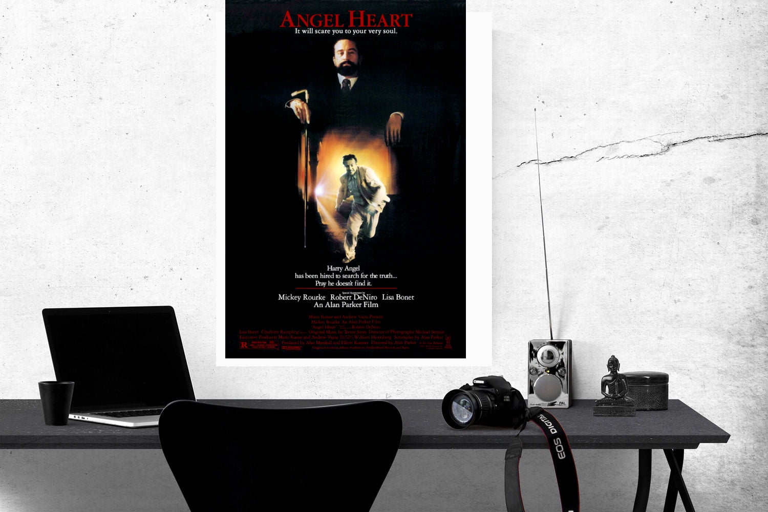 Angel Heart Movie Poster 24x36 Art Poster 24x36 Multi-Color Square