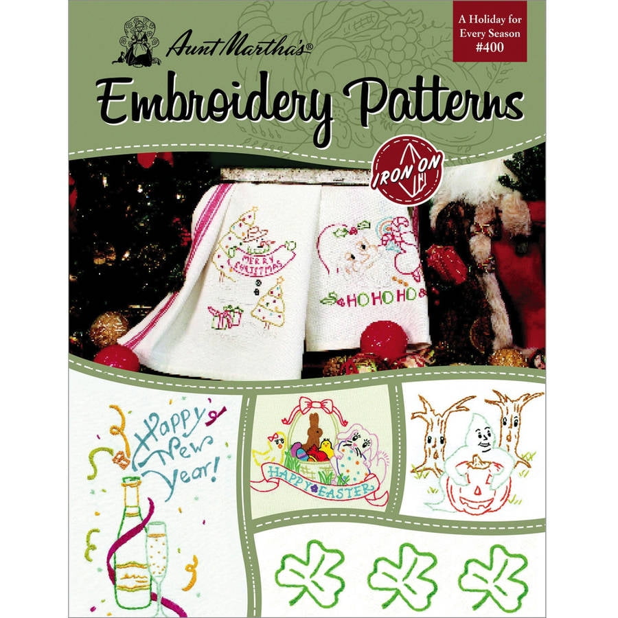 Aunt Martha's IronOn Transfer Books