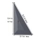 thumbnail image 2 of Escurridor de tinte para ventana, raspador de película triangular, herramientas de tinte para tarjetas, envoltura de vinilo, instalación de película de escurridor de esquina triangular, 2 uds., 2 of 5