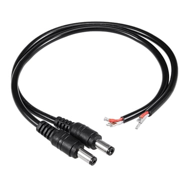 20-Pack DC Pigtails For CCTV Camera – 10 Male + 10 Female Connectors, Free Shipping