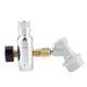 thumbnail image 3 of Whataatahia Kit de cargador regulador de CO2 Homebrew de 16 g, desconexión de gas, barril de cerveza para el hogar (0-60 PSI), 3 of 8
