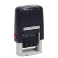 thumbnail image 1 of Date Stamp, Date Stamp Time Stamp Date Stamper With English Date Clear Imprint Quick Drying Adjustable Self Inking Stamp for Shipping Receiving Expiration and Due Dates 25x2.8mm, 1 of 7