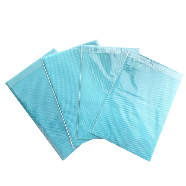 Injueey Alfombrillas lavables para nevera, 4 Uds., protectores multifunción impermeables, armario para el hogar, accesorios para y lugar Mostrada Azul Injueey HA066910-02