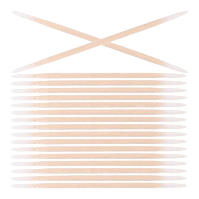 2pcs Double Ended Cotton Swabs with Precision Tips for Makeup, Skincare & Microblading – Soft & Gentle Applicators for Detailed Application and