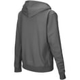 thumbnail image 3 of Women's Colosseum  Charcoal Washington Huskies Arched Name Full-Zip Hoodie, 3 of 3