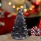 thumbnail image 5 of Árbol de Navidad de resina, miniadornos de mesa para el hogar, pequeño árbol de Navidad artificial para oficina y dormitorio, diseño plegable y portátil, marco de metal, para dormitorio,, 5 of 7