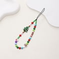 thumbnail image 3 of Mosey Christmas Tree Snowman Santa Claus Bell Decor Phone Lanyard Colorful Beads Mobile Phone Wristband Anti-Loss Chain Jewelry Gift, 3 of 8