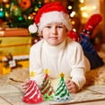 thumbnail image 2 of Musbetu 3D Printed Spiral Christmas Tree Toy Impossible Passthrough Sculpture Vortex Thread Illusion Stress Relief Kids Adults Mini Spiral Cone Fidget Toy, 2 of 7