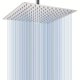 thumbnail image 2 of 1set Stainless Steel Square Rainfall Shower Head, High Pressure Rainfall Shower Head, Minimalist 8in Shower Spray Nozzle For Bathroom, Bathroom Accessories, 2 of 4