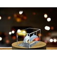 thumbnail image 2 of Superbe Dauphin Chilien Sculpté dans une Superbe Statue de Collection Crystal, 2 of 4