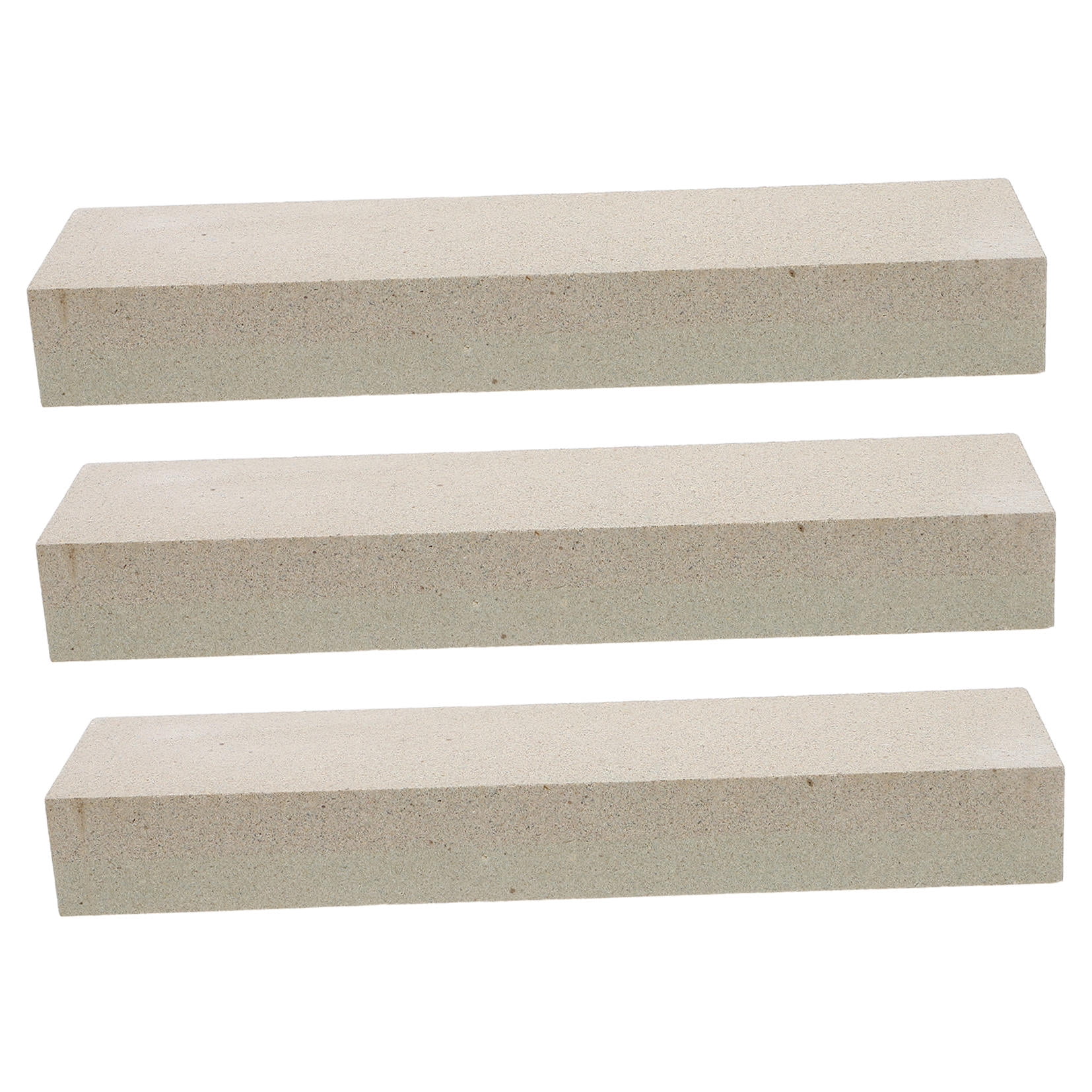 YOSADIER 3Pcs Double Sided Grey Sharpening Stone Tool for Kitchen Knives Scissors and Garden Tools Efficient Durable