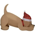 thumbnail image 4 of Labrador jaune gonflable de Noël, 4 of 6
