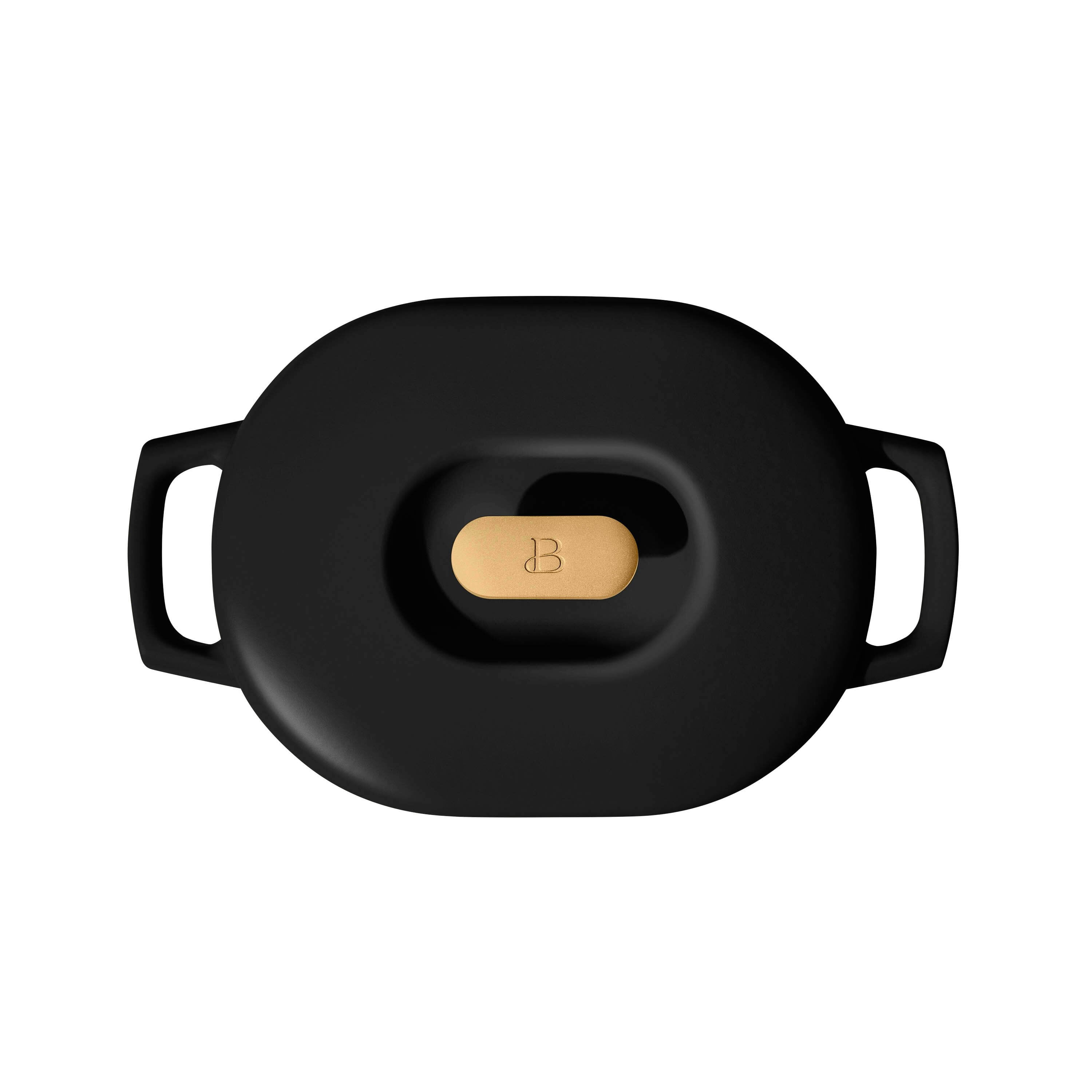 Beautiful by Drew Barrymore 6-Quart Enamel Dutch Oven, Dutch Oven