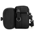 thumbnail image 3 of Spencer Mens Shoulder Sling Bag Multi-Pockets Messenger Bag Waterproof Small Crossbody Phone Bag Waist Pack Belt Bag Casual Flap Purse, Black, 3 of 12