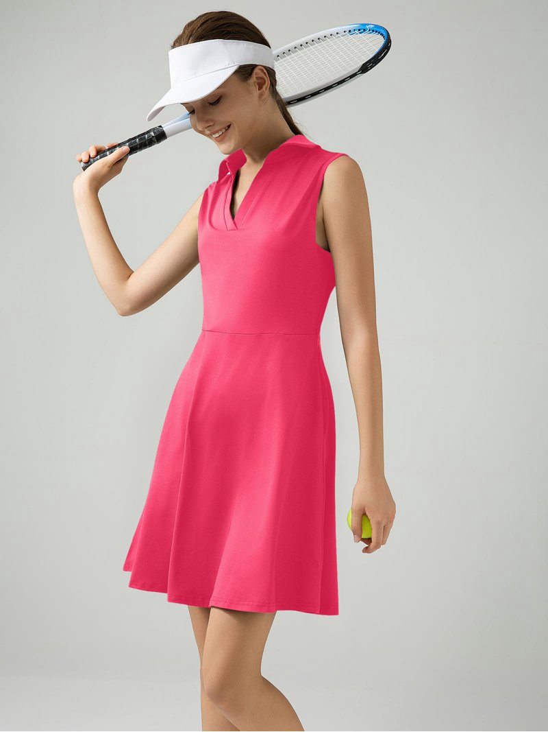tennis dress separate shorts Amazon.com: BRXL Womens Golf Dress Tennis Separate Shorts Racerback Pockets Polo Collar Built-in Bra Sleeveless Athletic Workout Red : Clothing, Shoes & Jewelry