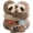 Brown-sloth, variant on MorisMos Heatable & Coolable Sloth Stuffed Animals Set,Weighted Microwavable/Freezable Cuddly Stuffed Sloth Pair,Long-Arms Hugging Sloth Plush Toys