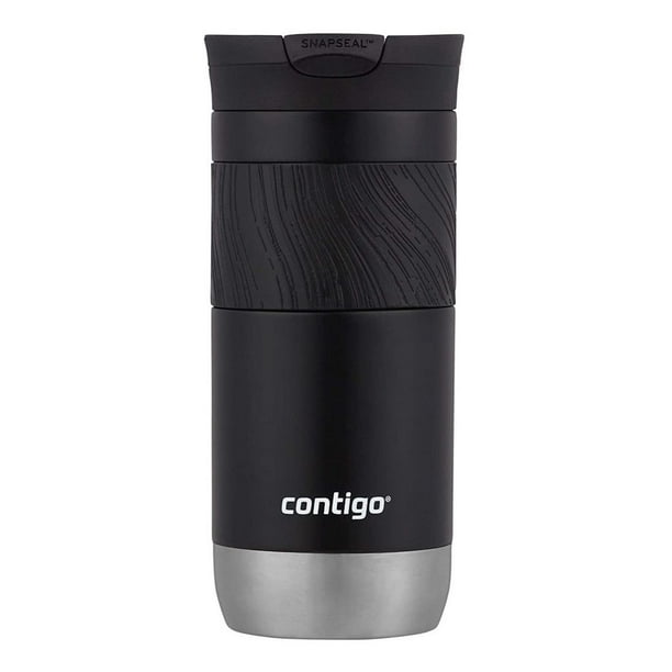Termo Acero Inox Contigo Sistema Snapseal 473 Ml Negro