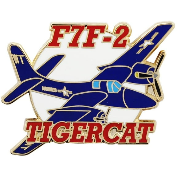Eagle Emblems P15942 Pin - APL, F-7F2 Tigercat - 1.5 in.