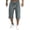 Army Green, variant on Pants For Men Work Casual Solid Plus Size Linen Bandage Pockets Calf-Length Trousers