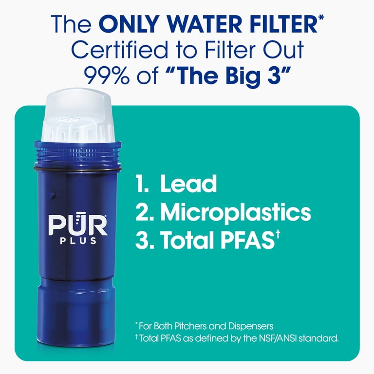 PUR PLUS Lead Reduction Water Pitcher & Dispenser Replacement