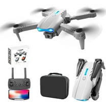 Cool Gadgets for Kids, Drone with 1080P HD FPV Camera Remote Control Toys Gifts for Boys Girls with Altitude Hold Headless Mode Start Speed Adjustment, Gray, One Size