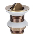 thumbnail image 4 of Drain Stopper, Vessel Sink Drain Drainage Assembly  For Kitchen Wash Basin For Bathroom Flap Without Hole, 4 of 8