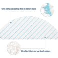 thumbnail image 4 of 100 Uds almohadillas de fregado para Ecovacs Deebot Ozmo T8 T9 Aivi N8 Pro + piezas, 4 of 5